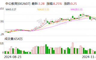 中公教育全资子公司被强执24.7亿元 前三季度营收净利双降